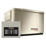 GENERAC 6998 Standby Generator, Liquid Propane/Natural Gas, Single Phase, 7.5kW