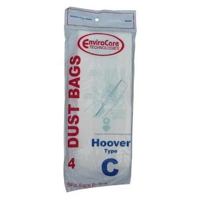 Hoover "c" Paper Bag Bottom Fill 4 Pack Envirocare