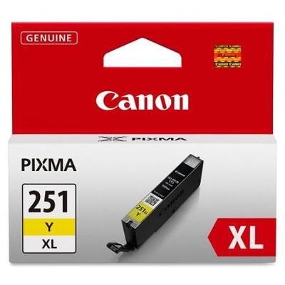 Innovera CLI251XLY Reman 6451B001 (CLI-251XL) High-Yield Ink, 685 Page-Yield, Yellow (IVRCLI251XLY)