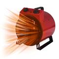 Igenix IG9301 Industrial/Commercial Drum Fan Heater with 2 Heat Settings and Cooling Fan Setting, Integrated Carry Handle, Ideal for Garages and Large Indoor Spaces, 3000 W, Red