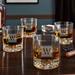 Home Wet Bar Fairbanks 12 oz. Whiskey Glass Glass | 3.75 H x 3.5 W in | Wayfair 4774E