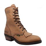 AdTec 9" Packer - Mens 9.5 Tan Boot Medium