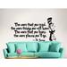 Decal House Dr Seuss the More That You Read Decal Quote Sayings Wall Decal Vinyl in White/Brown | 20 H x 38 W in | Wayfair zx238Cream