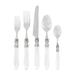 VIETRI Aladdin 5 Piece Place Setting Set Stainless Steel in Gray | Wayfair ALD-9800CL