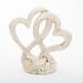 Fashion Craft Vintage Style Double Heart Design Cake Topper & Centerpiece, Resin | 6 H x 6 W x 3.25 D in | Wayfair 2509