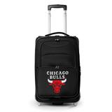 MOJO Black Chicago Bulls 21" Softside Rolling Carry-On Suitcase