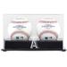 Los Angeles Angels Two Baseball Cube Logo Display Case