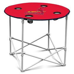 Red St. Louis Cardinals Round Table