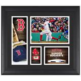 Xander Bogaerts Boston Red Sox Framed 15" x 17" Player Collage with a Piece of Game-Used Ball