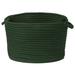 Charlton Home® Utility Fabric Basket Fabric in Green | 12 H x 18 W x 18 D in | Wayfair CHLH5285 32437409