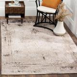 Beige Rectangle 6'7" x 9'2" Area Rug - Bungalow Rose Lyniya Performance Oriental Rug 79.0 x 0.5 in Polyester/Cotton | Wayfair HOHN8169 32410267