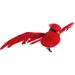 The Holiday Aisle® Holiday Cardinal Hanging Figurine Ornament in Red | 2.4 H x 9.5 W x 6.6 D in | Wayfair HLDY2110 32345646