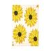 August Grove® Vieux Sunflower Print Throw Blanket Microfiber/Fleece/Microfiber/Fleece in Yellow | 80 W in | Wayfair ATGR6546 32553155