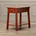 Charlton Home® Mission Solid Wood Side Table Wood in Brown | 24 H x 15 W x 24 D in | Wayfair CHLH5237 32428310