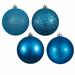 The Holiday Aisle® Christmas Ball Ornament Plastic in Green/Blue | 4.75 H x 4.75 W x 4.75 D in | Wayfair 425FA990D204481E97E7AF48F53DBB84