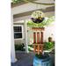 Cohasset Gifts & Garden Village Harmony Bamboo Wind Chime Bamboo | 44 H x 7 W x 4 D in | Wayfair 294H