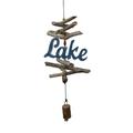 Cohasset Gifts & Garden Lake Wooden Bell Wood in Brown | 18 H x 4 W x 3 D in | Wayfair 545