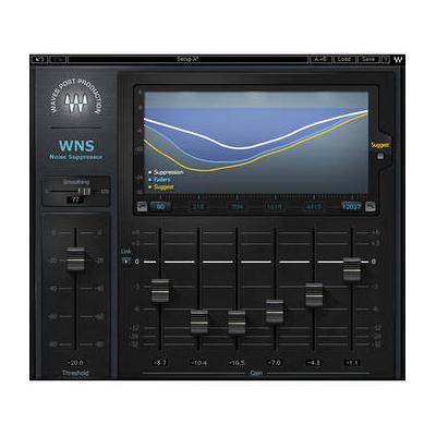 Waves WNS Noise Suppressor - Audio Post Processor Plug-In (Native/SoundGrid, Down WNSTDM