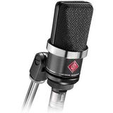 Neumann TLM 102 BK Large-Diaphragm Cardioid Condenser Microphone (Black) 008627