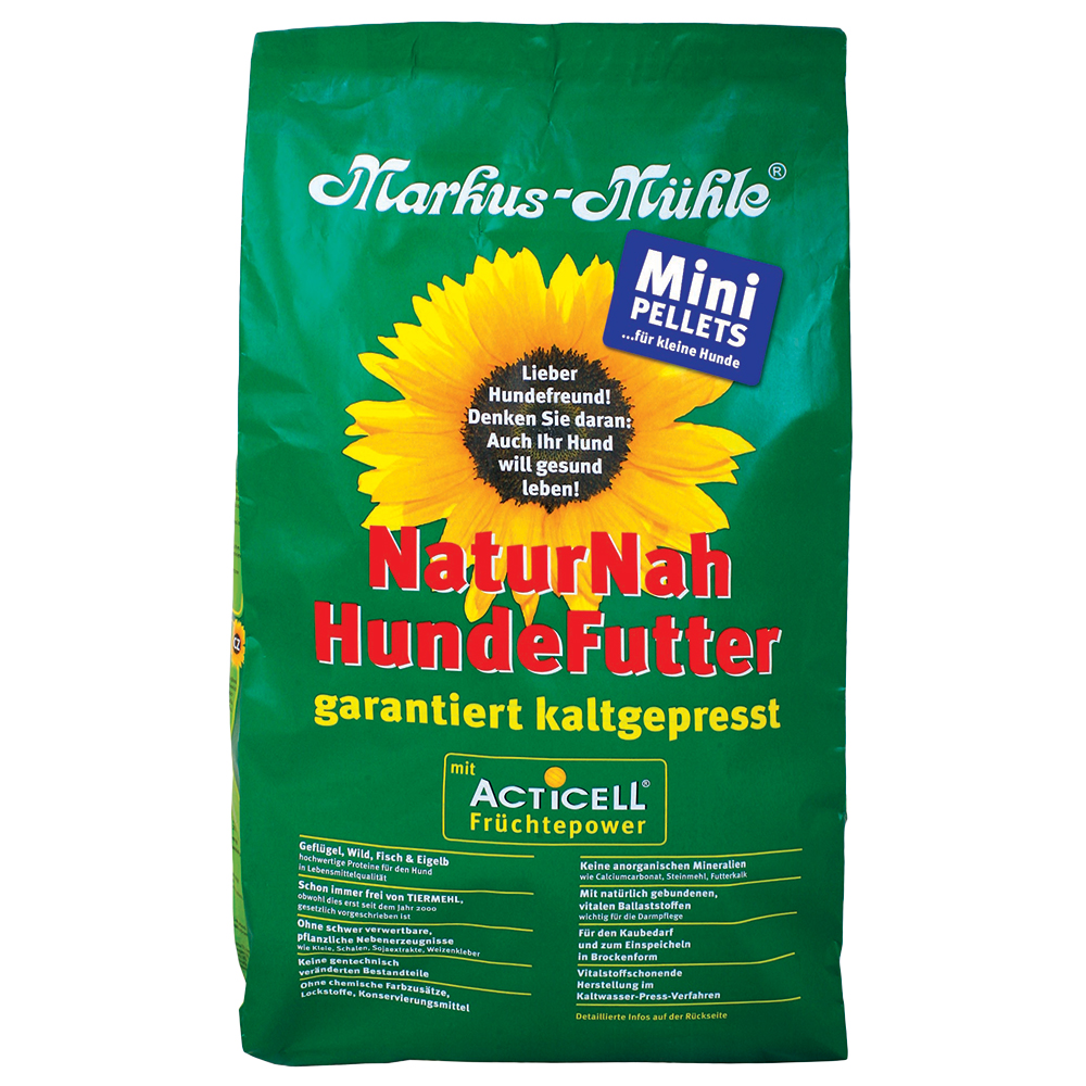 Markus-Mühle NaturNah Mini Crocchette per cane - Set %: 2 x 5 kg