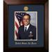 Patriot Frames Air Force Portrait Legacy Picture Frame Wood in Yellow | 17.75 H x 15.75 W x 1.5 D in | Wayfair AFPLG001