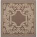 Brown/White 79 x 0.25 in Indoor/Outdoor Area Rug - August Grove® Havza Floral Brown/Beige Indoor/Outdoor Area Rug | 79 W x 0.25 D in | Wayfair