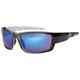 Bloc Eyewear Unisex Delta sports sunglasses, Black, One Size UK