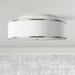 Feiss Lennon 30 1/4" Wide Satin Nickel Ceiling Light