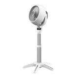 Vornado 6803DC Energy Smart Pedestal Air Circulator with Remote Variable Speed Control Adjustable Height White