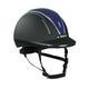 Horze Pacific Defenze Adjustable Riding Hat VG1, BLACK/DARK BLUE(BL/DB), L-XL