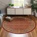 Red 96 x 0.5 in Area Rug - Astoria Grand Ophelia Oriental/Tan Area Rug Polypropylene | 96 W x 0.5 D in | Wayfair ASTG4295 33112606