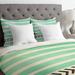 Latitude Run® Stripes & Arrows Duvet Cover Microfiber in Green | Twin/Twin XL | Wayfair EUNH3555 33350344