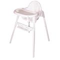 Bebe Style Classic 2-in-1 Highchair with 5 Point Safety Harness, IS6HCWHITE