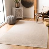 Gray 60 x 0.25 in Area Rug - Dakota Fields Bester Geometric Handmade Flatweave Cotton Ivory/Grey Area Rug Cotton | 60 W x 0.25 D in | Wayfair