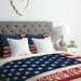 East Urban Home Proud to Be An American Flag Duvet Cover Set Microfiber in Blue | Twin/Twin XL | Wayfair EUNH5916 33412811