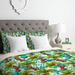 East Urban Home Tropical Christmas Duvet Cover Set Microfiber, Polyester in Green | Twin/Twin XL | Wayfair EUNH5945 33412912