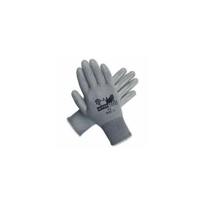 Memphis Ultra Tech Tactile Dexterity Work Gloves, White/Gray, Large (MPG9696L)