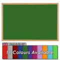 Wonderwall New Eco-Friendly Noticeboard 60x90cm Light Oak Effect Frame, 11 Colours to Choose from, incl. (Green)