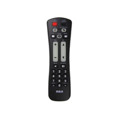 2 Device Large Button Remote Control - Black (RCRH02BR)
