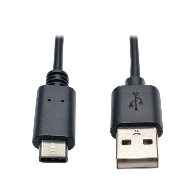 U038-003 USB Type-C(TM) Male to USB Type-A Male USB 2.0 Cable (3ft)