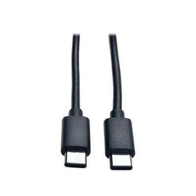 U040-006-C USB Type-C(TM) Male to USB Type-C(TM) Male USB 2.0 Cable, 6ft