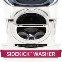 29 in. 1.0 cu. ft. SideKick Pedestal Washer in White