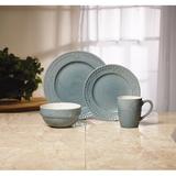 Pfaltzgraff Everyday Pfaltzgraff Antigua 16 Piece Dinnerware Set, Blue Ceramic/Earthenware/Stoneware in Blue/Green | Wayfair 5157904