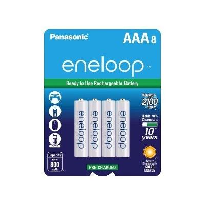 eneloop BK-4MCCA8BA - Battery 8 x AAA NiMH 800 mAh