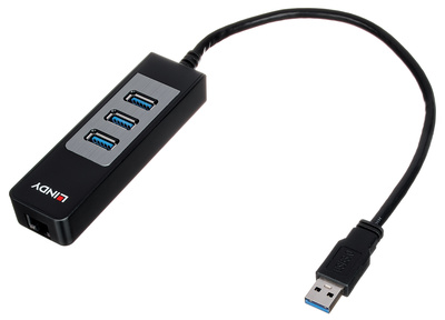 Lindy USB 3.1 Hub & Gigabit Ethernet