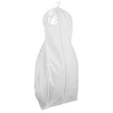 Basic LTD Breathable 72" Wedding/Gown Garment Bag Plastic in White | 72 H x 24 W x 20 D in | Wayfair U247220NS