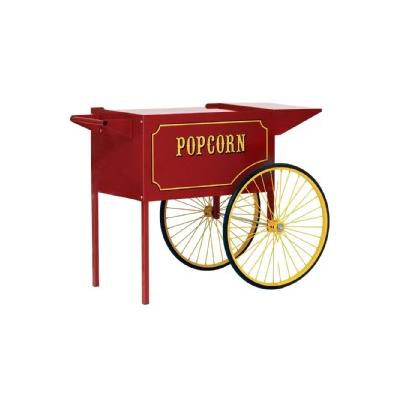 Popcorn Makers 12 oz. Large Popcorn Cart in Red Red/Orange 3090010