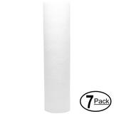7-Pack Replacement for Flow Pur ADUWU-D Polypropylene Sediment Filter - Universal 10-inch 5-Micron Cartridge for Flow Pur Double canister Under Counter Drinking Water Units - Denali Pure Brand