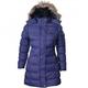 BRAVE SOUL Womens Long Fur Trimmed Hooded Padded Puffer Parka Winter Jacket Coat UK 20/ US 18/ AUS 22/ EU 48/ 2XL Blue