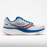 Saucony Ride 17 Men's Running Shoes White/Cobalt